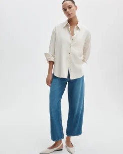 Andi Ankle Wide-Leg Jean