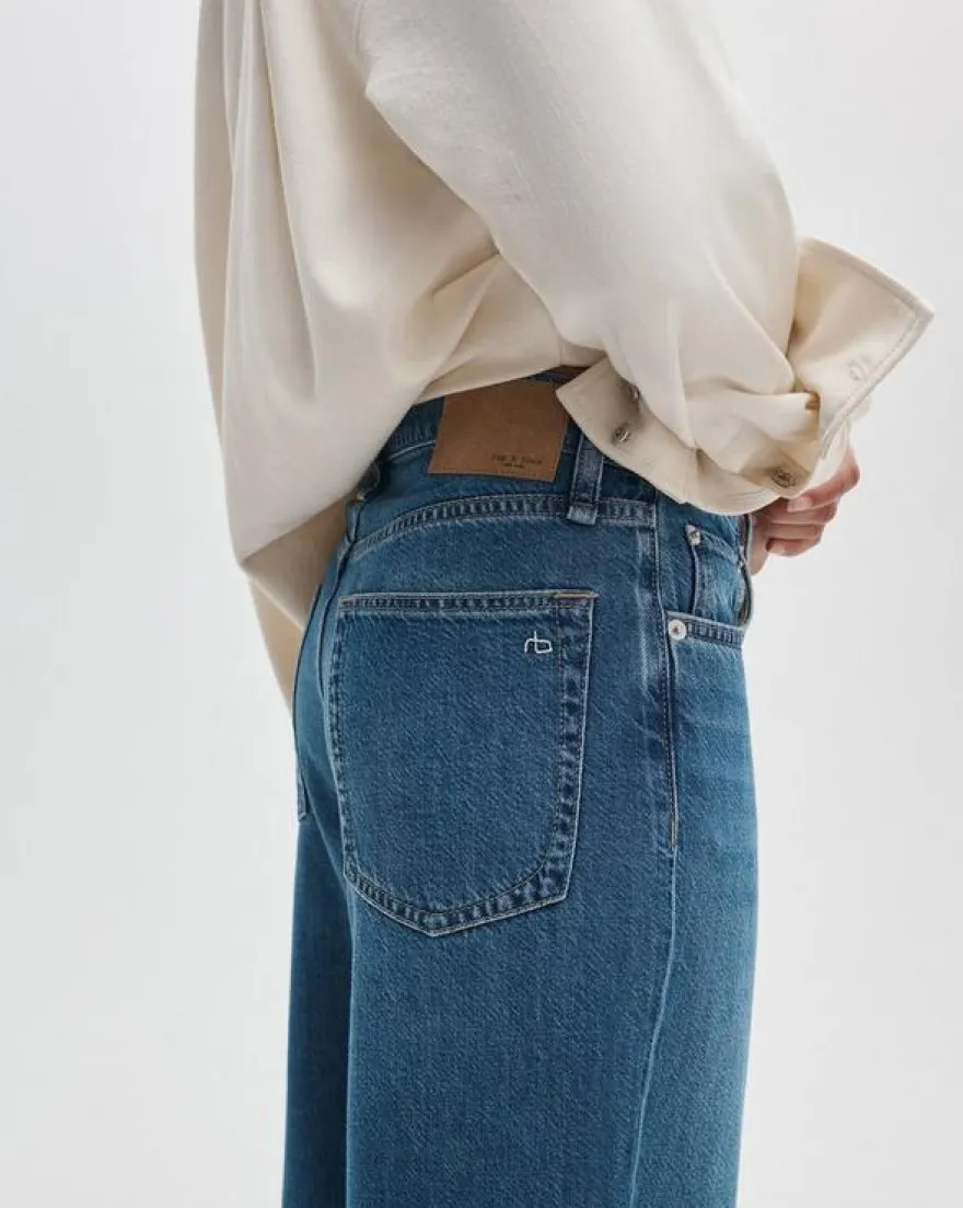 Andi Ankle Wide-Leg Jean