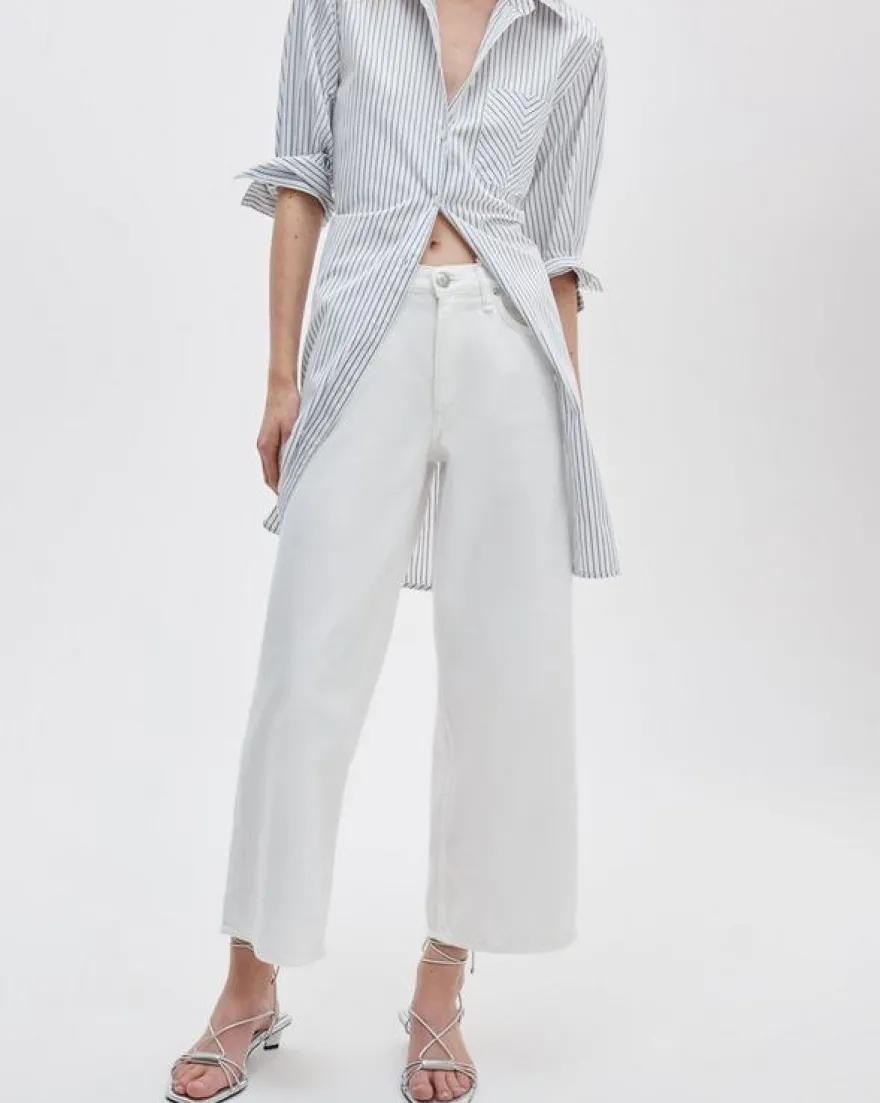 Andi Ankle Wide-Leg Jean