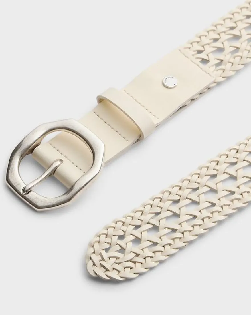 Audrey Woven Italian Leather Belt