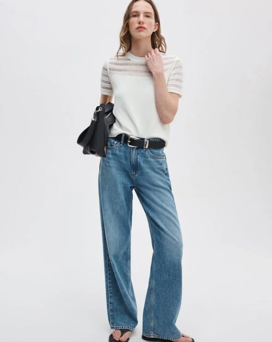 Britt Short-Sleeve Sweater