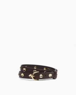 Brynn Studded Leather Belt