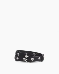 Brynn Studded Leather Belt