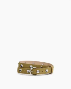Brynn Suede Pebbled Belt