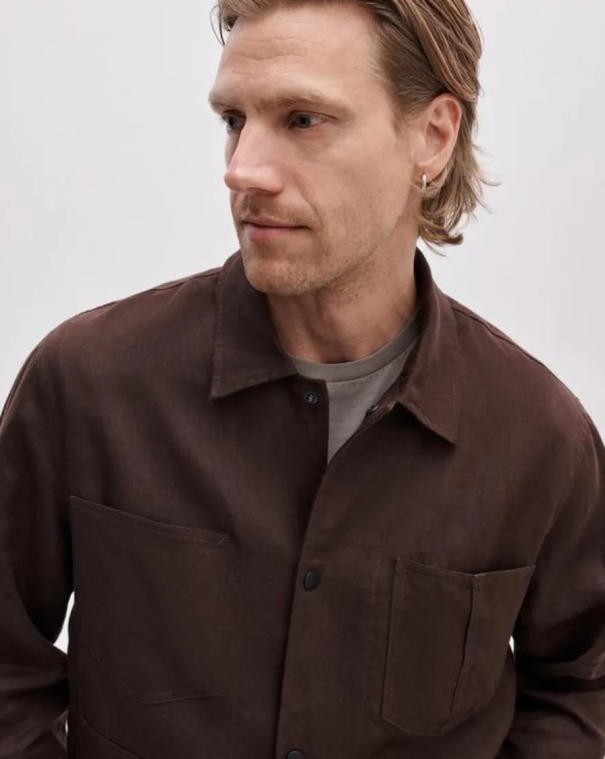 Calder Linen Workwear Jacket