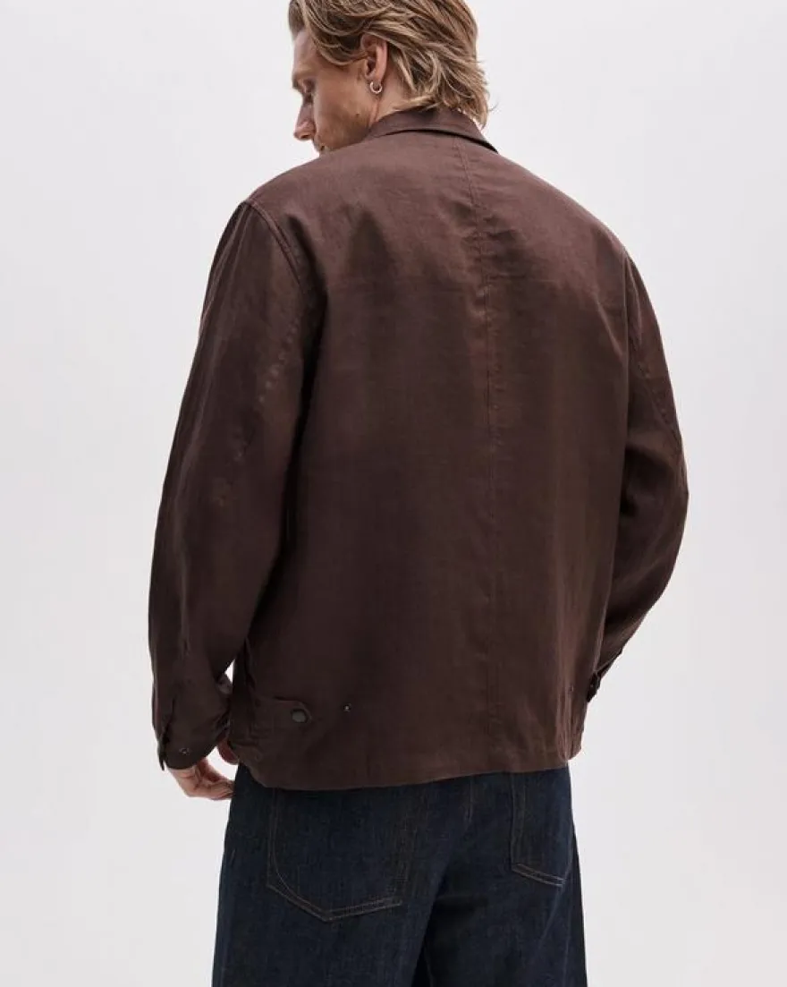 Calder Linen Workwear Jacket