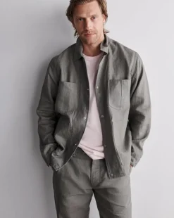 Calder Linen Workwear Jacket