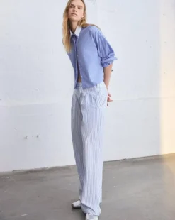 Chappell Striped Poplin Pants