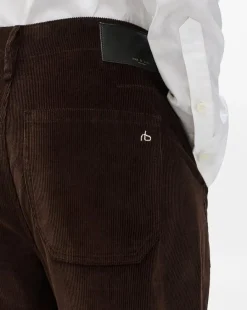 Charlie Ankle Barrel Corduroy Pants