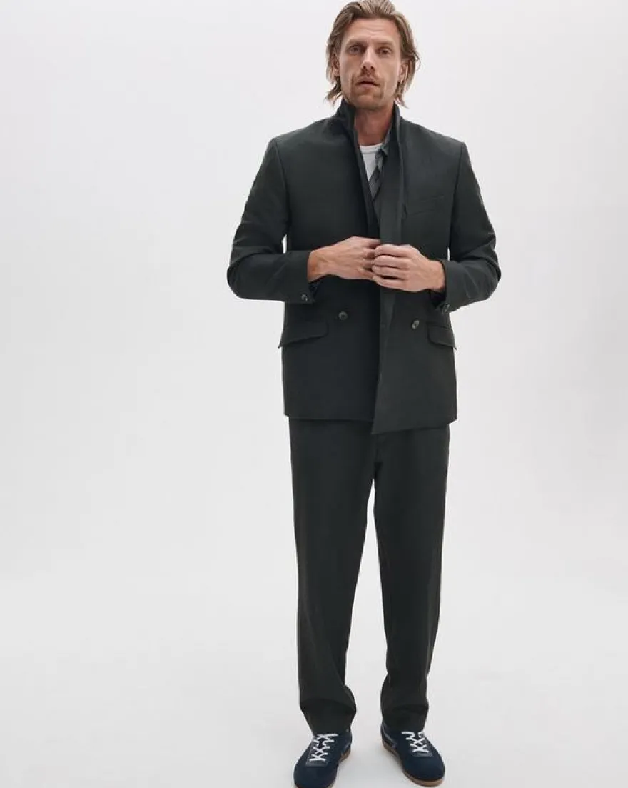 Conrad Italian Wool-Blend Trousers