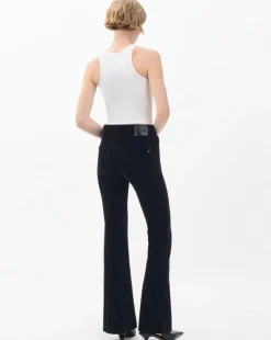 Dahlia Flare Velvet Pants