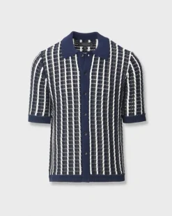 Dalton Crochet Shirt