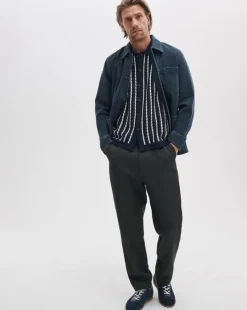 Dalton Crochet Shirt