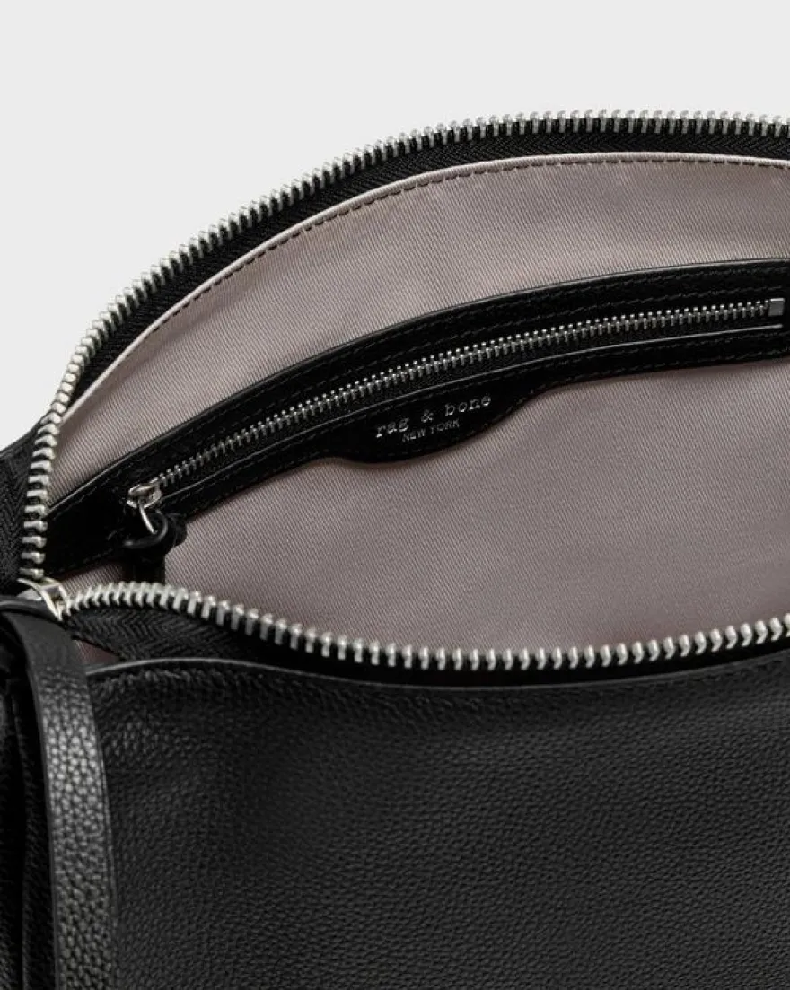 Downtown Leather Shoulder Bag