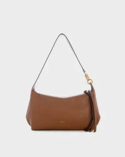 Downtown Leather Shoulder Bag