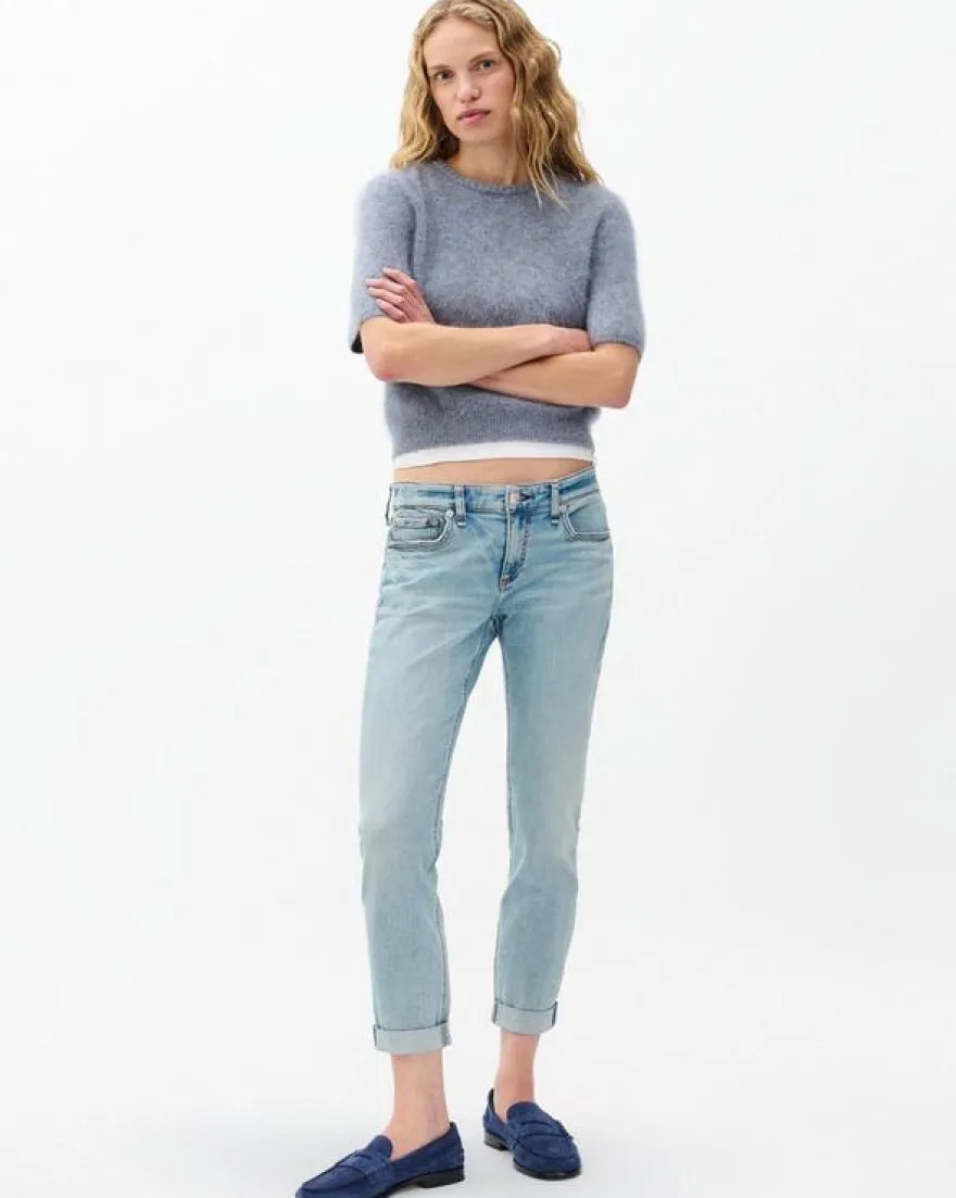 Dre Slim Boyfriend Jeans
