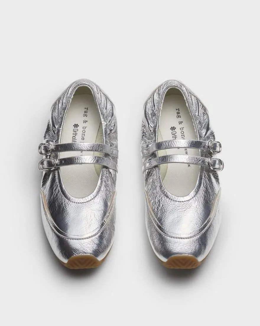 Emilee Leather Mary Jane Runners