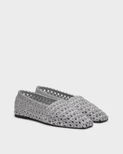 Emma Woven Mesh Flats