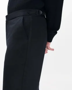 Evan British Wool Tuxedo Trousers