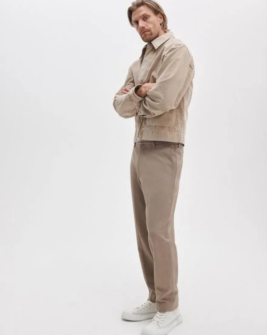 Evan Italian Wool-Blend Trousers