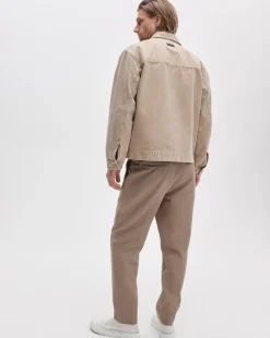 Evan Italian Wool-Blend Trousers