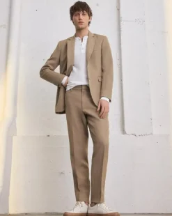 Evan Italian Wool-Blend Trousers