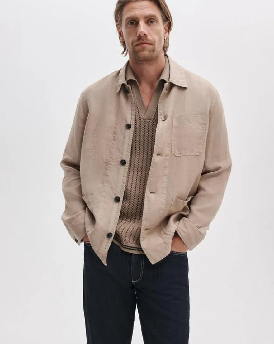 Evan Linen Chore Jacket
