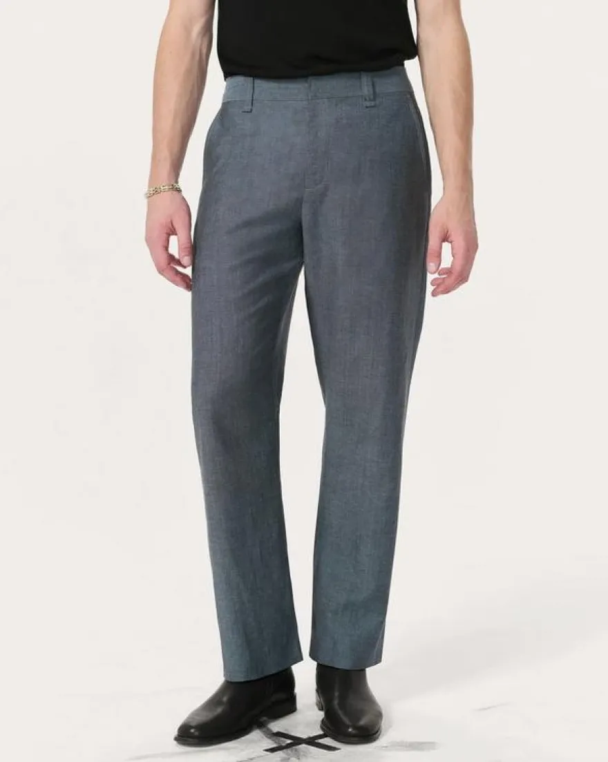 Evan Wool-Blend Trousers