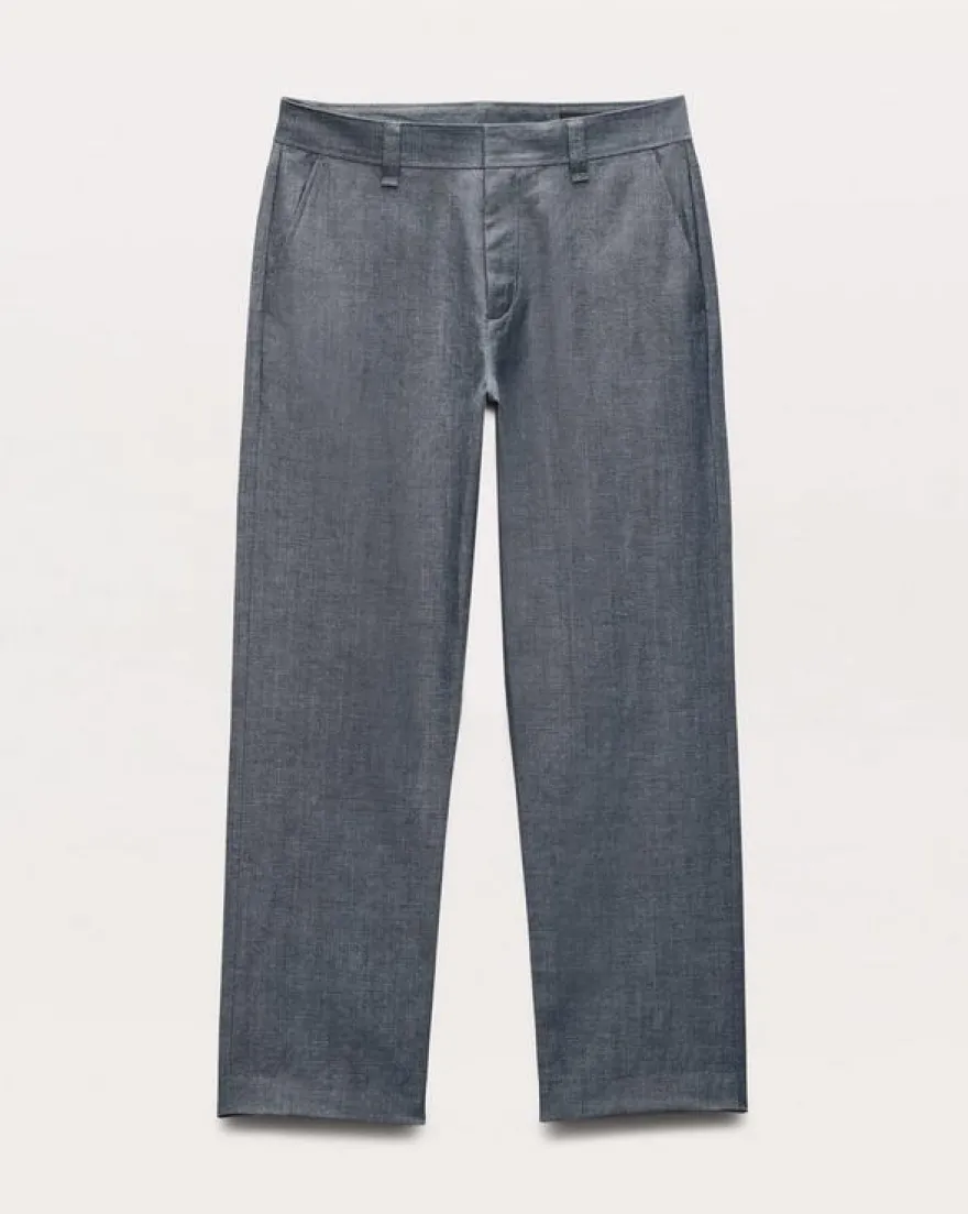 Evan Wool-Blend Trousers