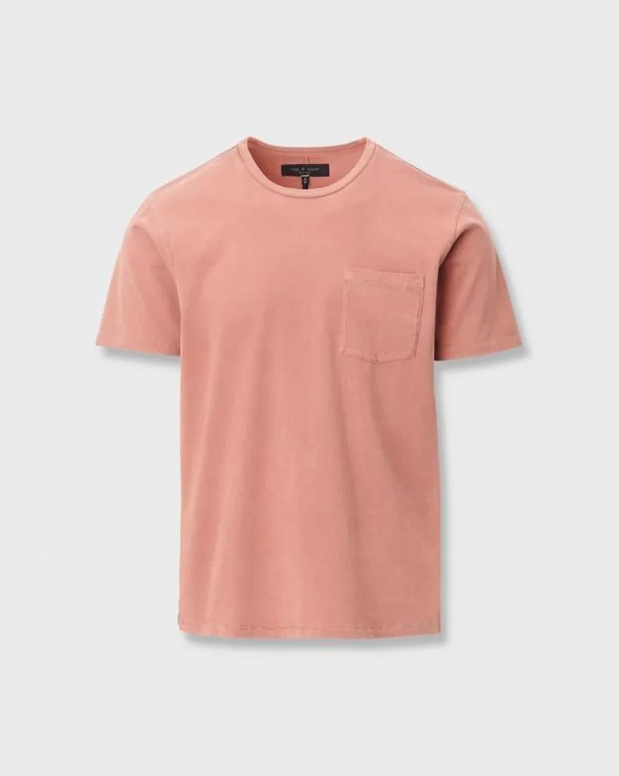 Garment-Dyed Pocket Tee