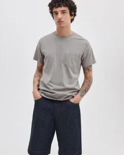Garment-Dyed Pocket Tee
