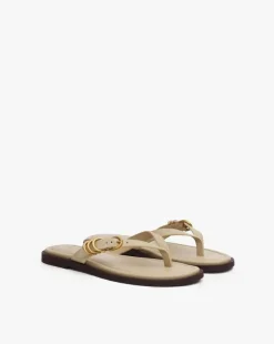 Gia Suede Flip Flops