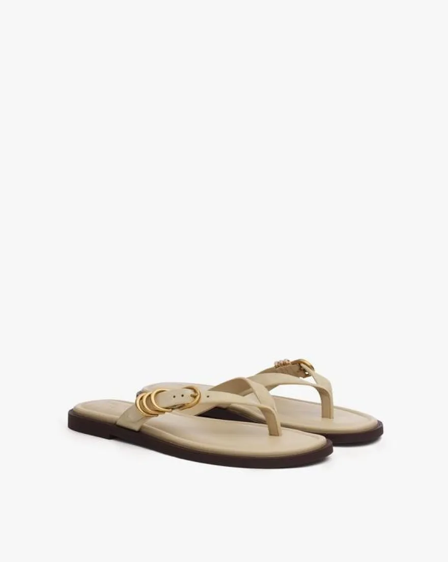 Gia Suede Flip Flops