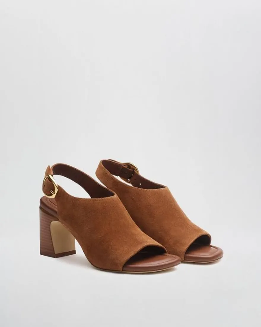 Gigi Italian Suede Sandals