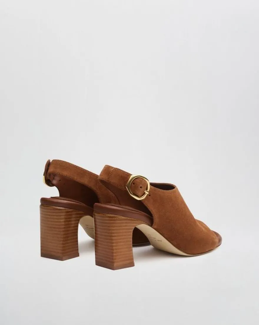 Gigi Italian Suede Sandals
