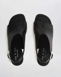 Gigi Leather Slingback Sandals