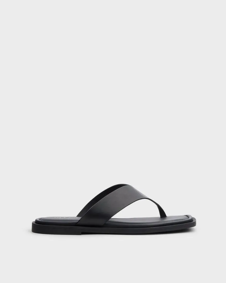 Gracie Leather Thong Sandal