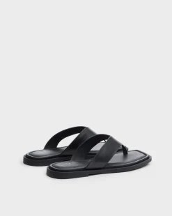 Gracie Leather Thong Sandal