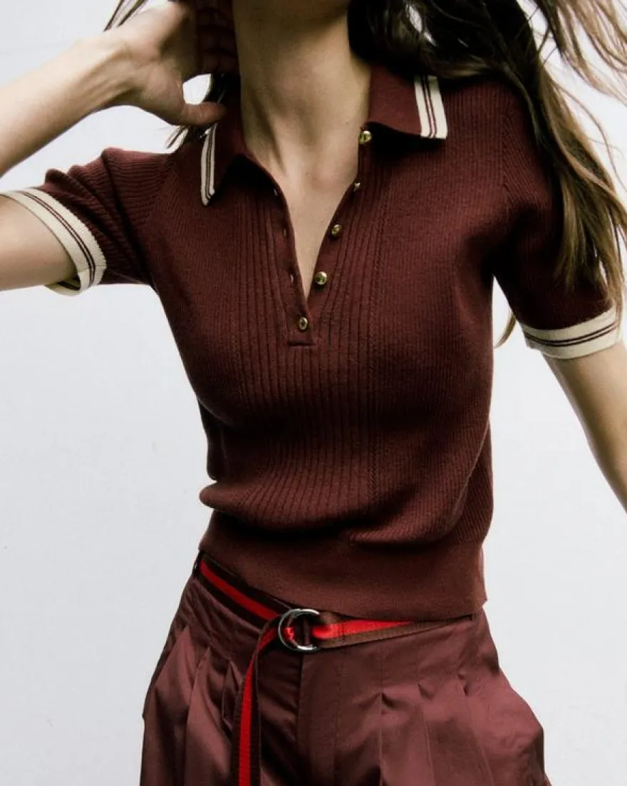 Gracie Sport Stripe Webbed Belt