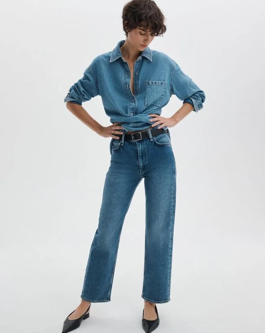 Harlow Ankle Straight Jeans