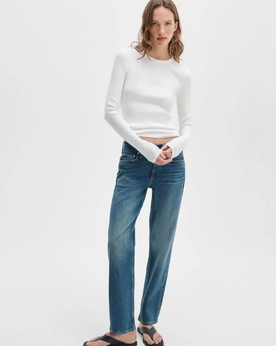Harlow Ankle Straight Jeans