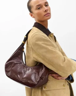 Hudson Leather Hobo Bag