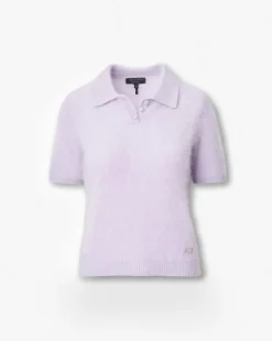Jada Brushed Cashmere Polo