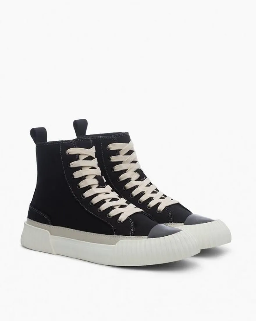 Jones High-Top Canvas Sneakers