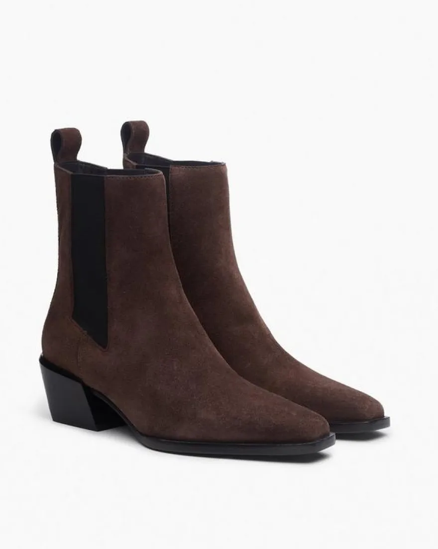 Joni Italian Suede Chelsea Boots