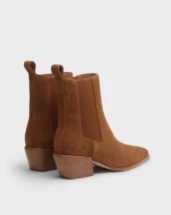 Joni Italian Suede Chelsea Boots
