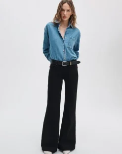 Josie Low-Rise Flare Jeans