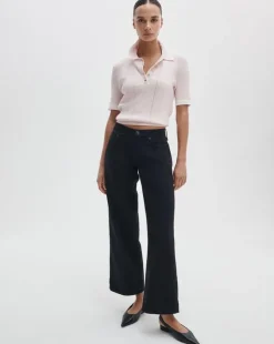 Laurie Cotton-Cashmere Polo