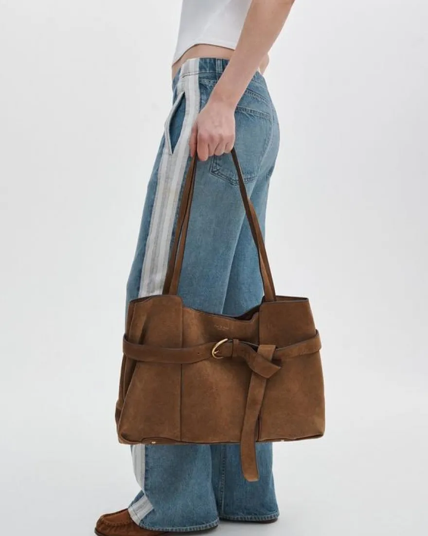 Lexington Large Suede Tote
