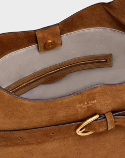 Lexington Suede Bucket Bag